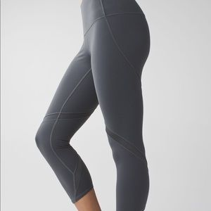 LULULEMON Wunder Under Crop (Hi-Rise) 8 Black